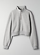 COZYAF PERFECT 1/4 ZIP SWEATSHIRT | Aritzia