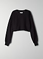 COZYAF BOYFRIEND CROPPED SWEATSHIRT | Aritzia