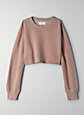 COZYAF BOYFRIEND CROPPED SWEATSHIRT | Aritzia