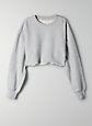 COZYAF BOYFRIEND CROPPED SWEATSHIRT | Aritzia