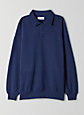 COZYAF BOYFRIEND POLO SWEATSHIRT | Aritzia