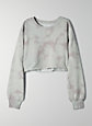 COZYAF BOYFRIEND CROPPED SWEATSHIRT | Aritzia