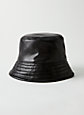 CHAPEAU CLOCHE EN CUIR VÉGÉTALIEN | Aritzia