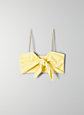 TINY TIE-FRONT BRA TOP | Aritzia