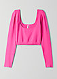 SEAMLESS DIDOT LONGSLEEVE | Aritzia