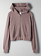 THERMAL ZIP HOODIE | Aritzia