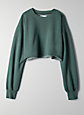 COZYAF BOYFRIEND CROPPED SWEATSHIRT | Aritzia