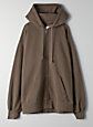 BOYFRIEND ZIP HOODIE | Aritzia