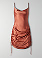 ONLY RUCHED SLIP DRESS | Aritzia
