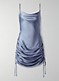 ONLY RUCHED SLIP DRESS | Aritzia