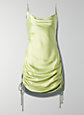 ONLY RUCHED SLIP DRESS | Aritzia