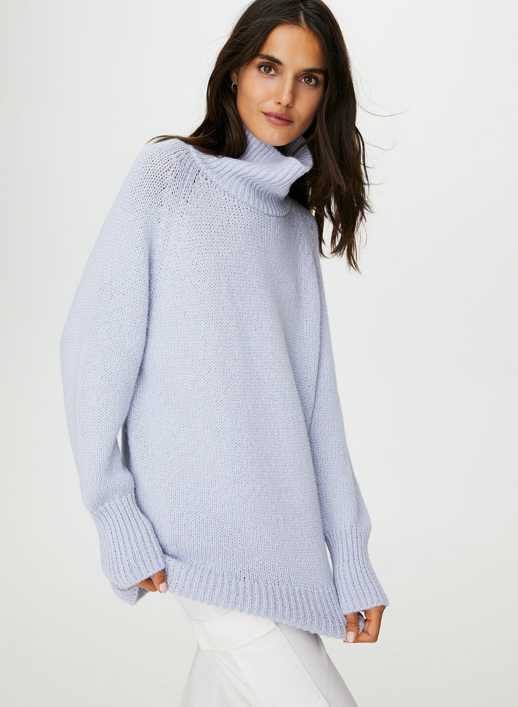 The Group by Babaton DAY OFF TURTLENECK SWEATER | Aritzia INTL