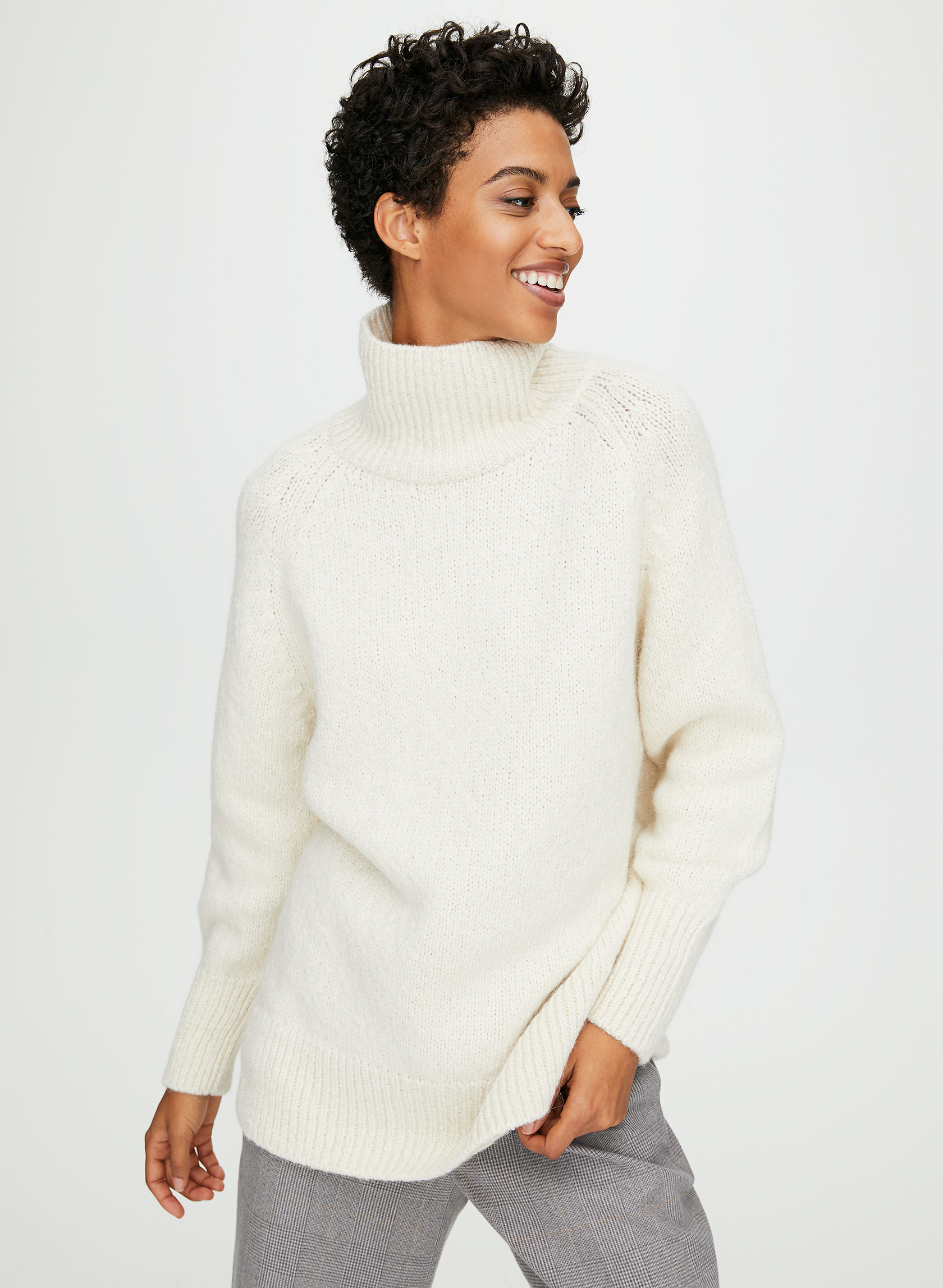The Group by Babaton DAY OFF TURTLENECK SWEATER | Aritzia INTL