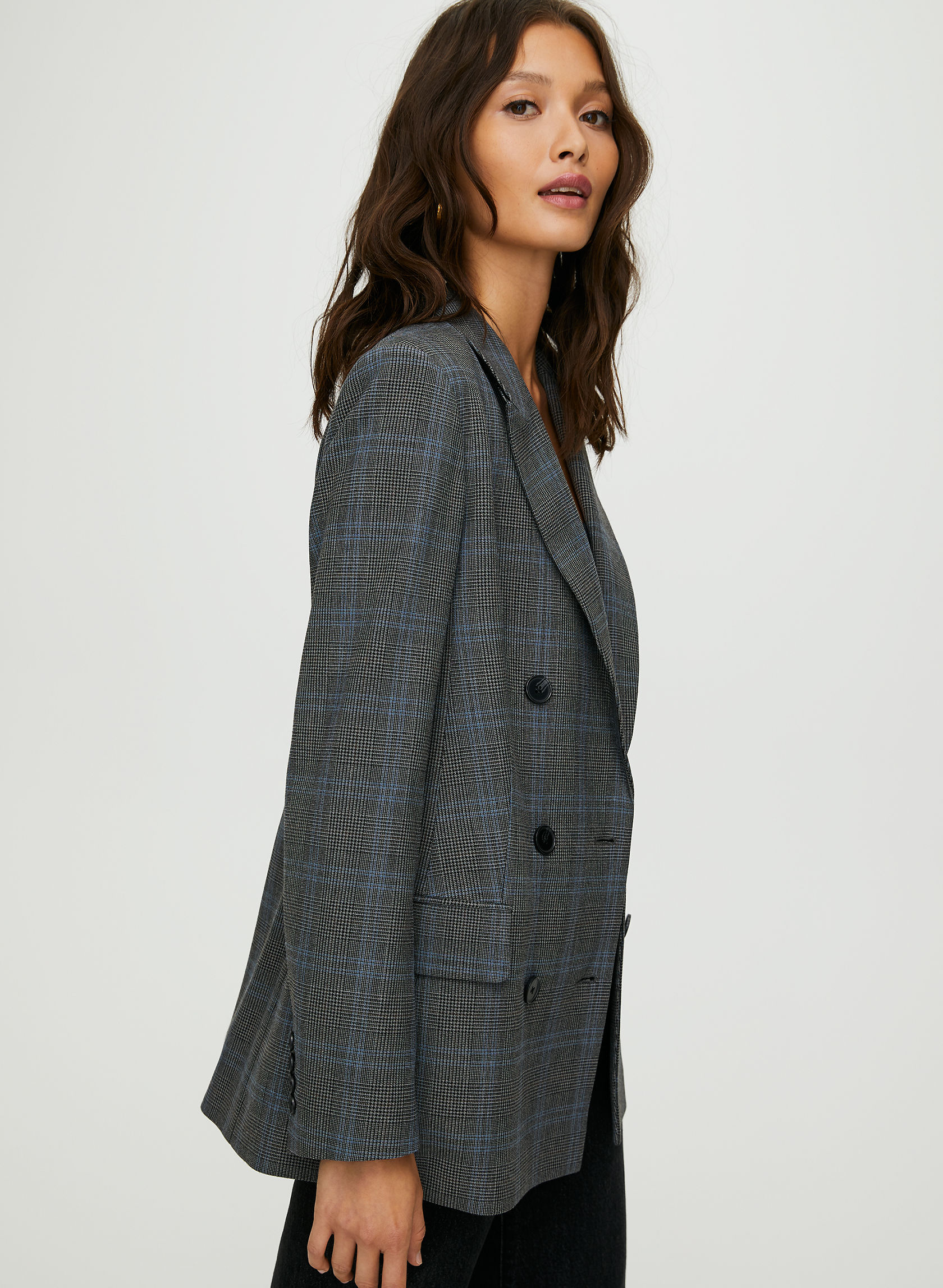 Babaton SAMUEL CHECK BLAZER | Aritzia US