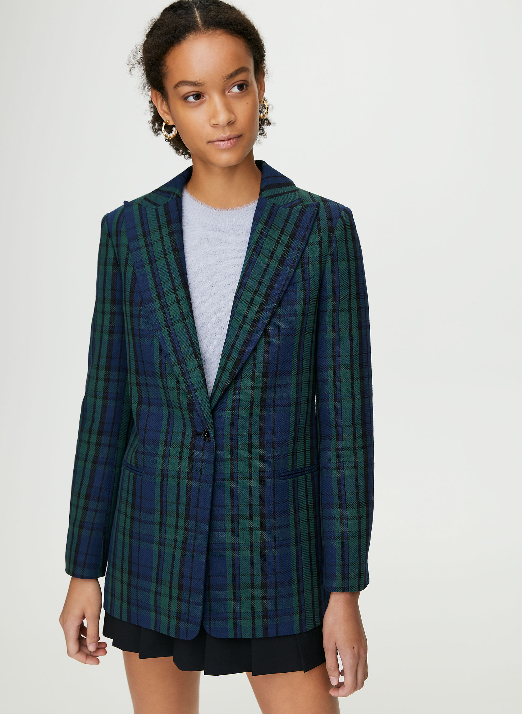 Sunday Best TATUM CHECK BLAZER | Aritzia US