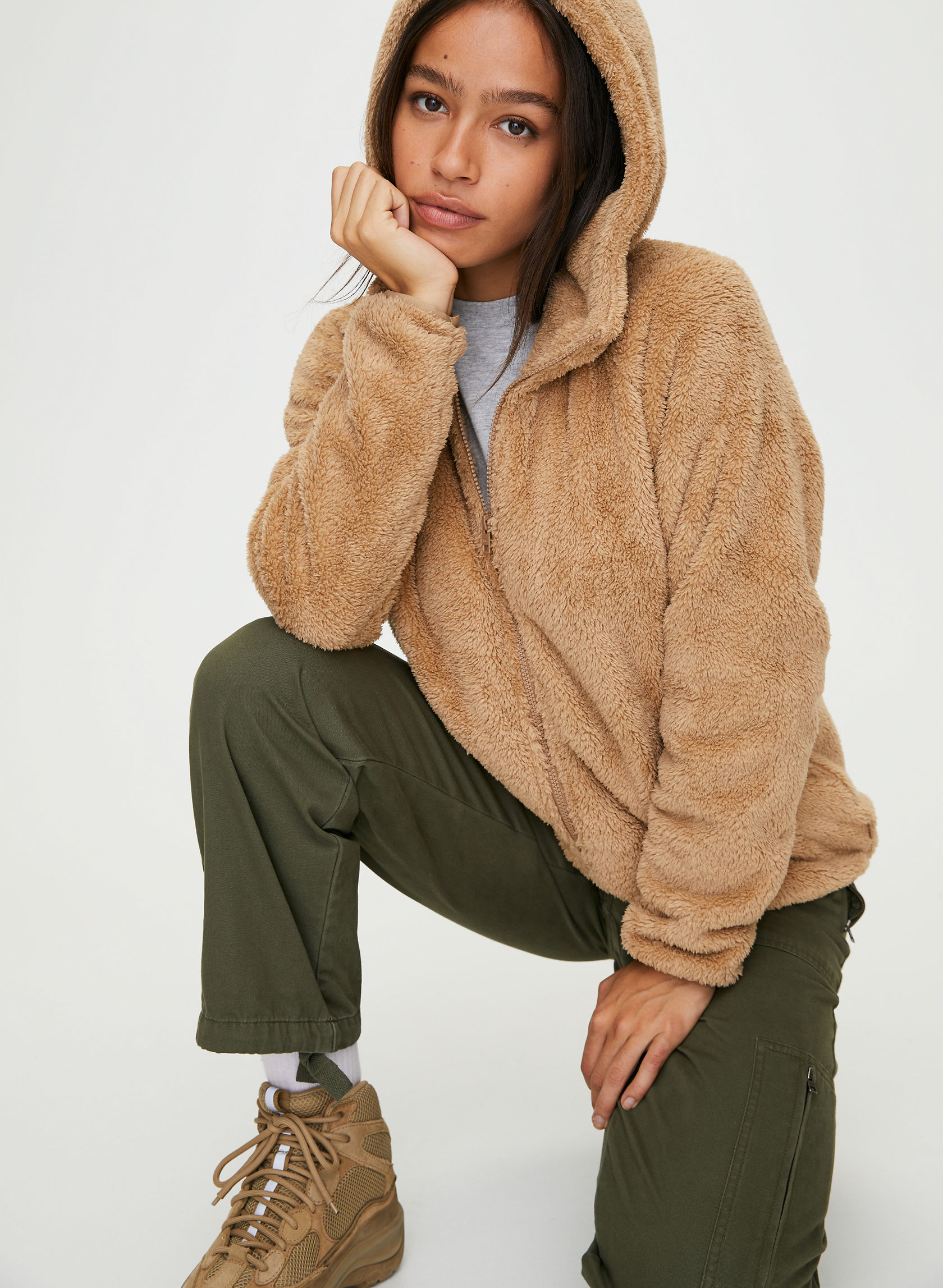 Tna FUZZY ZIP UP | Aritzia CA