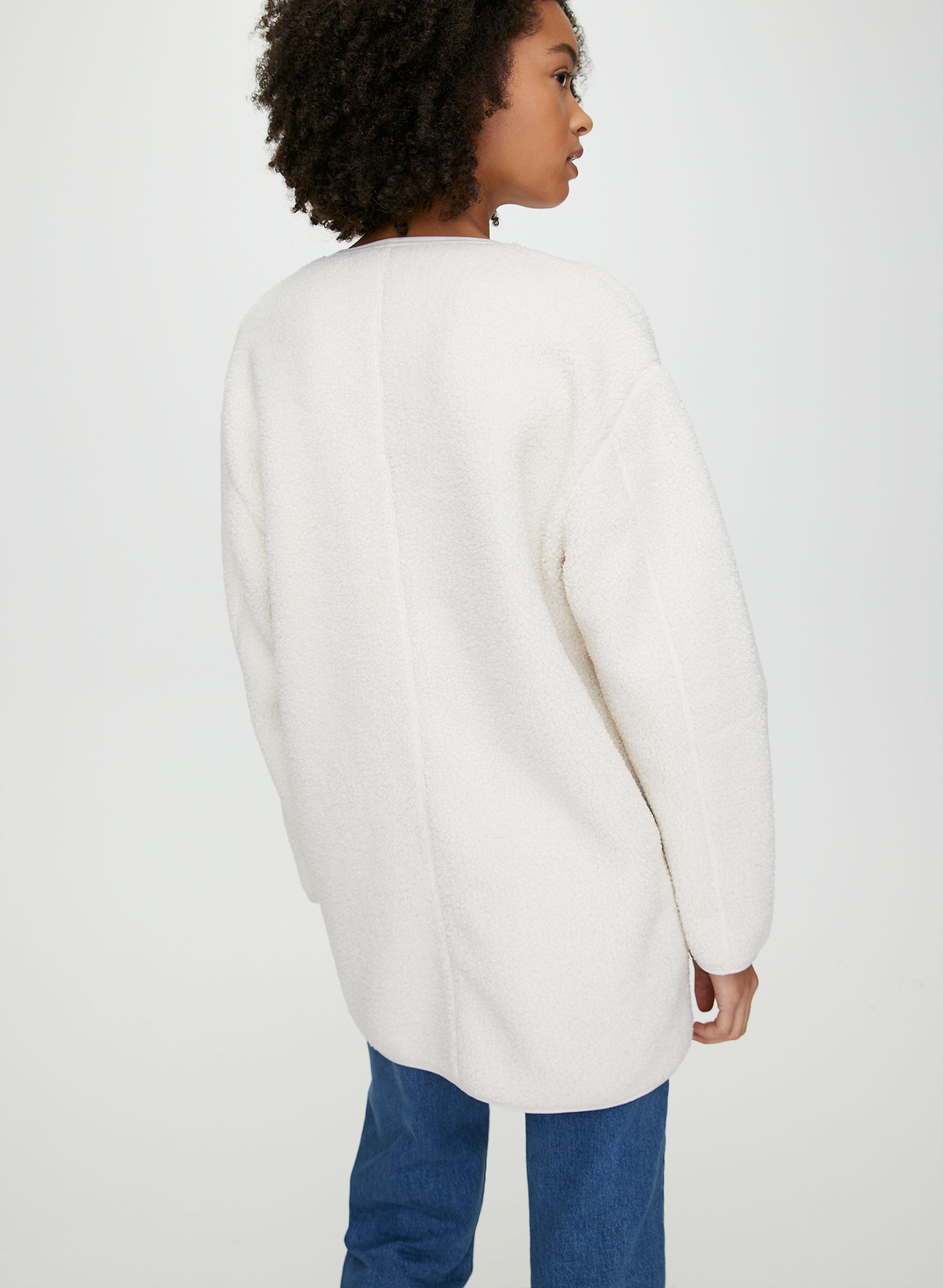 Wilfred Free LONG SHERPA LINER JACKET Aritzia US