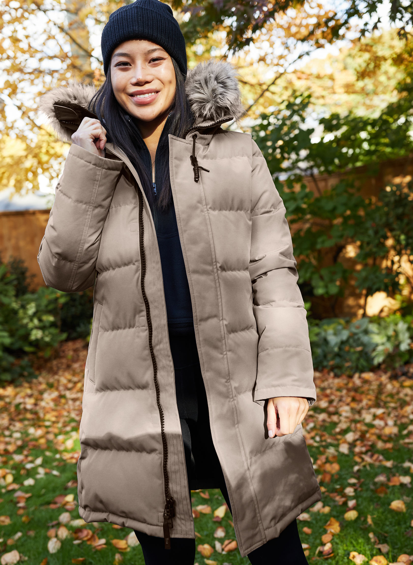 womens parka coat size 22