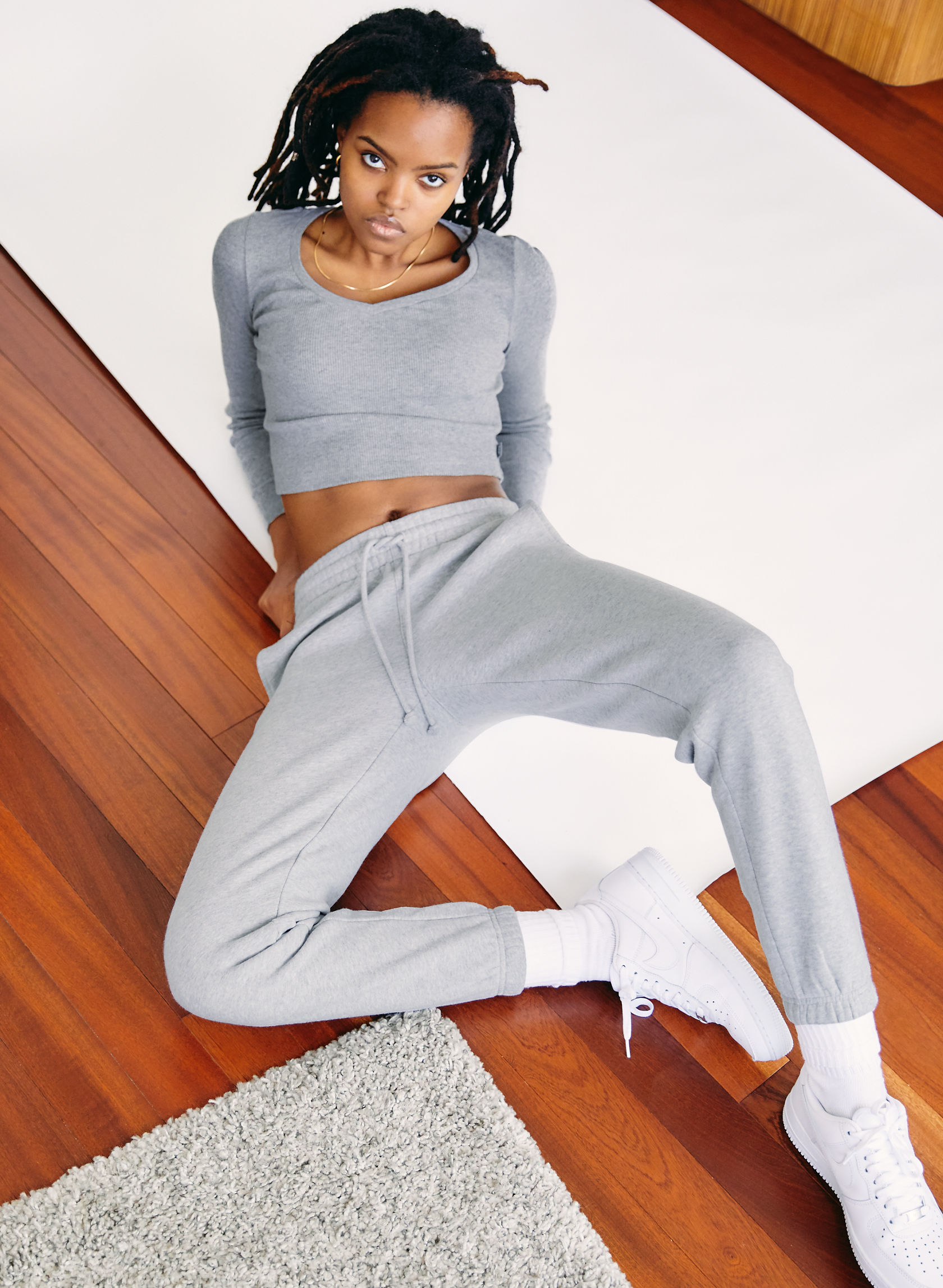 cozyaf boyfriend wide sweatpant