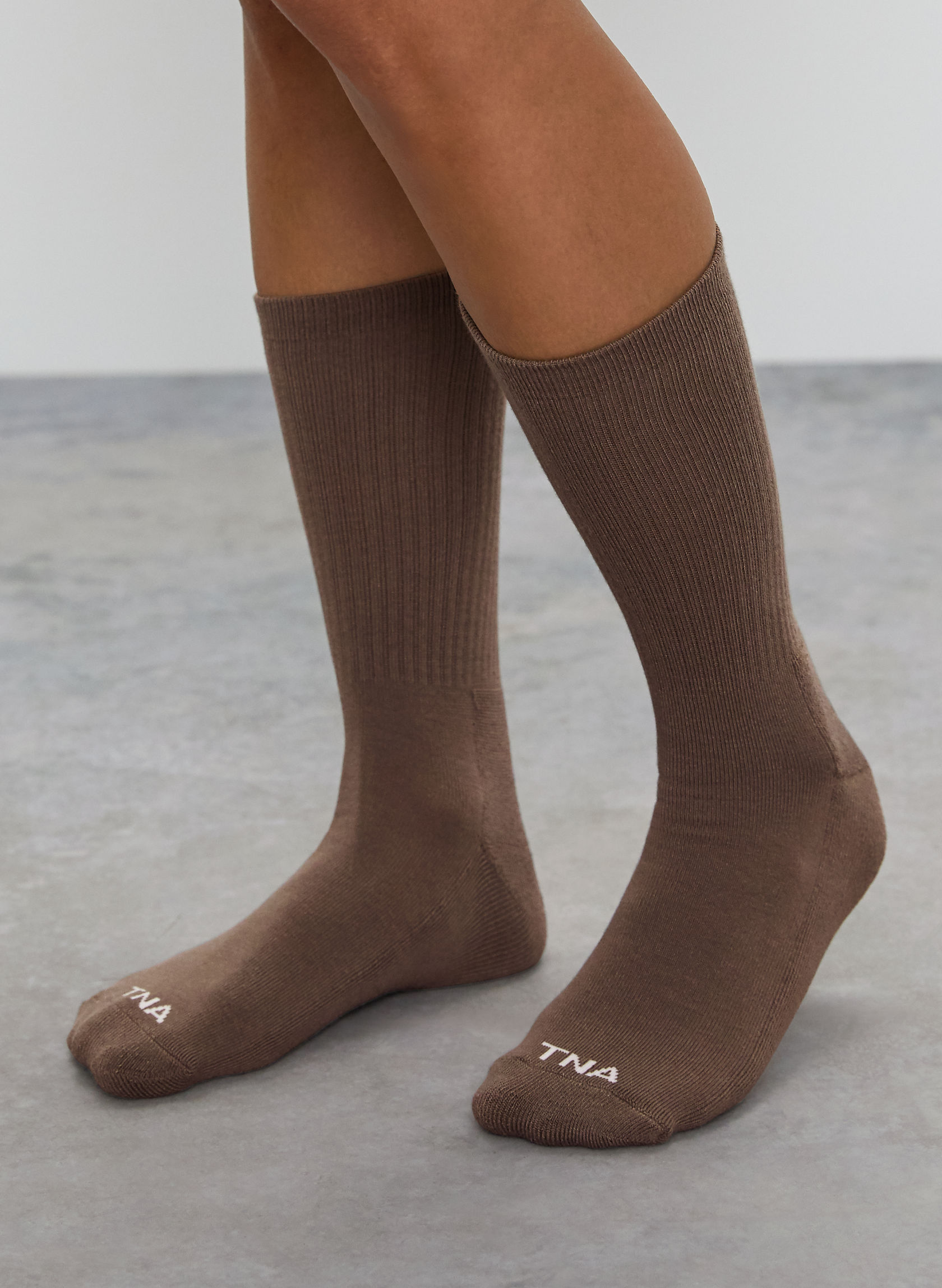 Tna LOGO CREW SOCK 3PACK Aritzia US