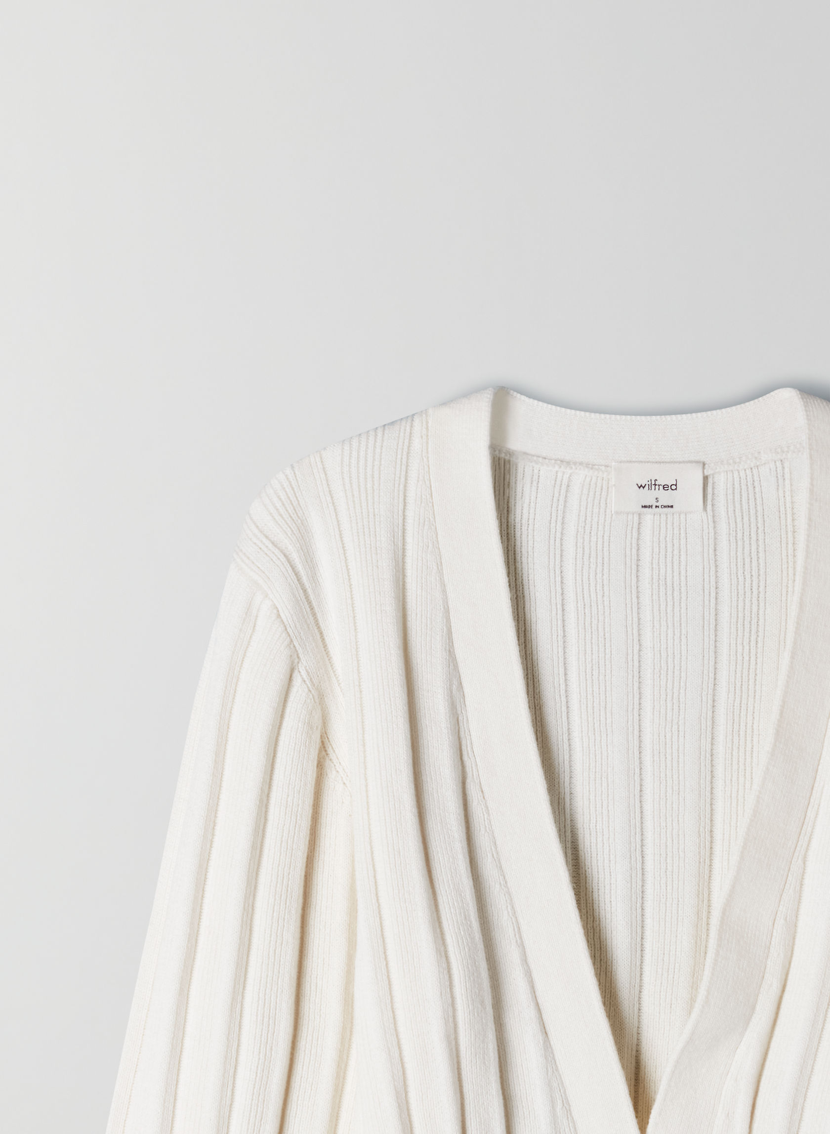 Wilfred PLUNGE FRONT CARDIGAN | Aritzia US