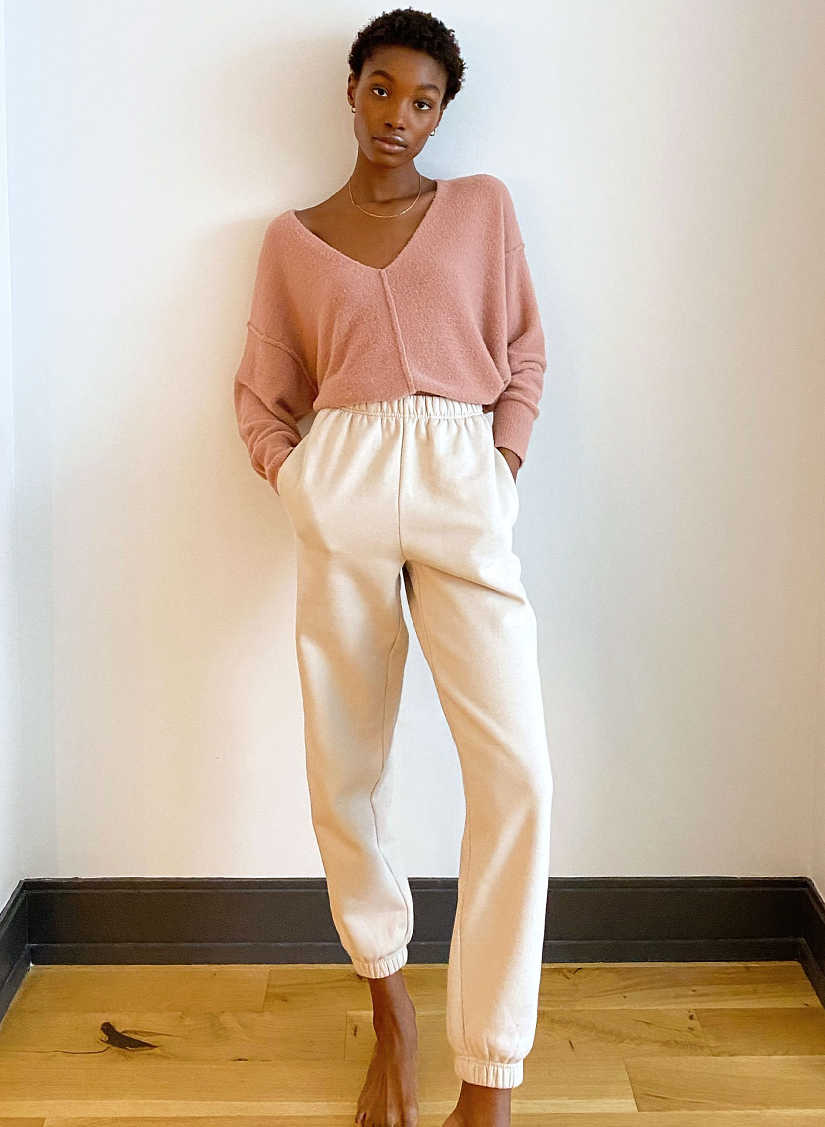 wilfred free v neck sweater