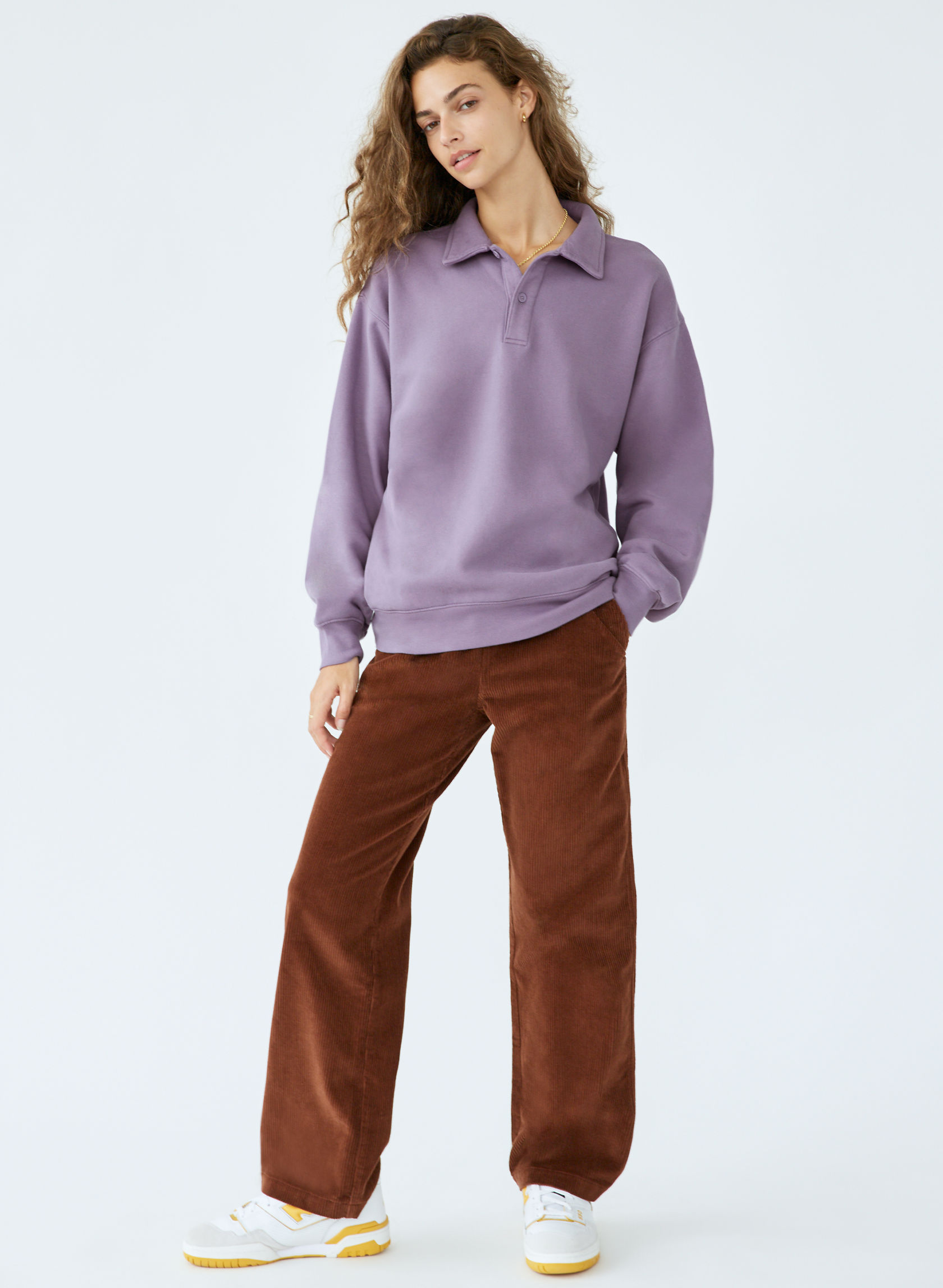 aritzia polo top