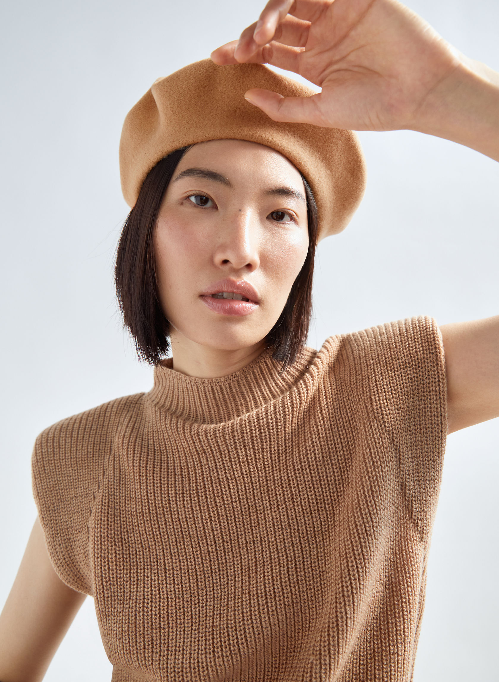 Auxiliary WOOL BERET Aritzia INTL