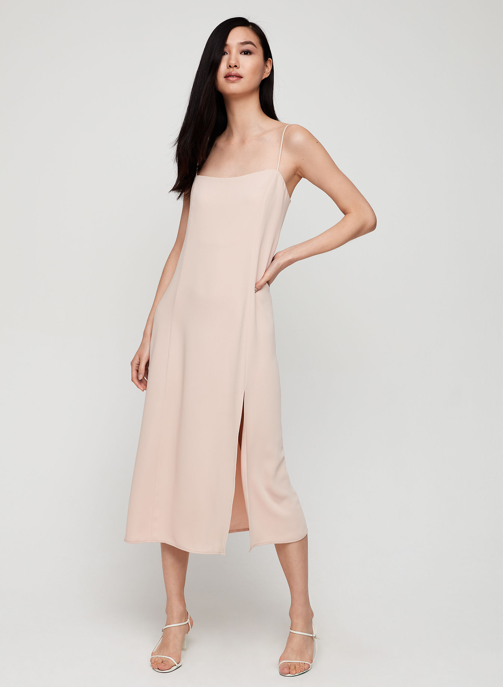 Babaton SLIT SLIP DRESS Aritzia US