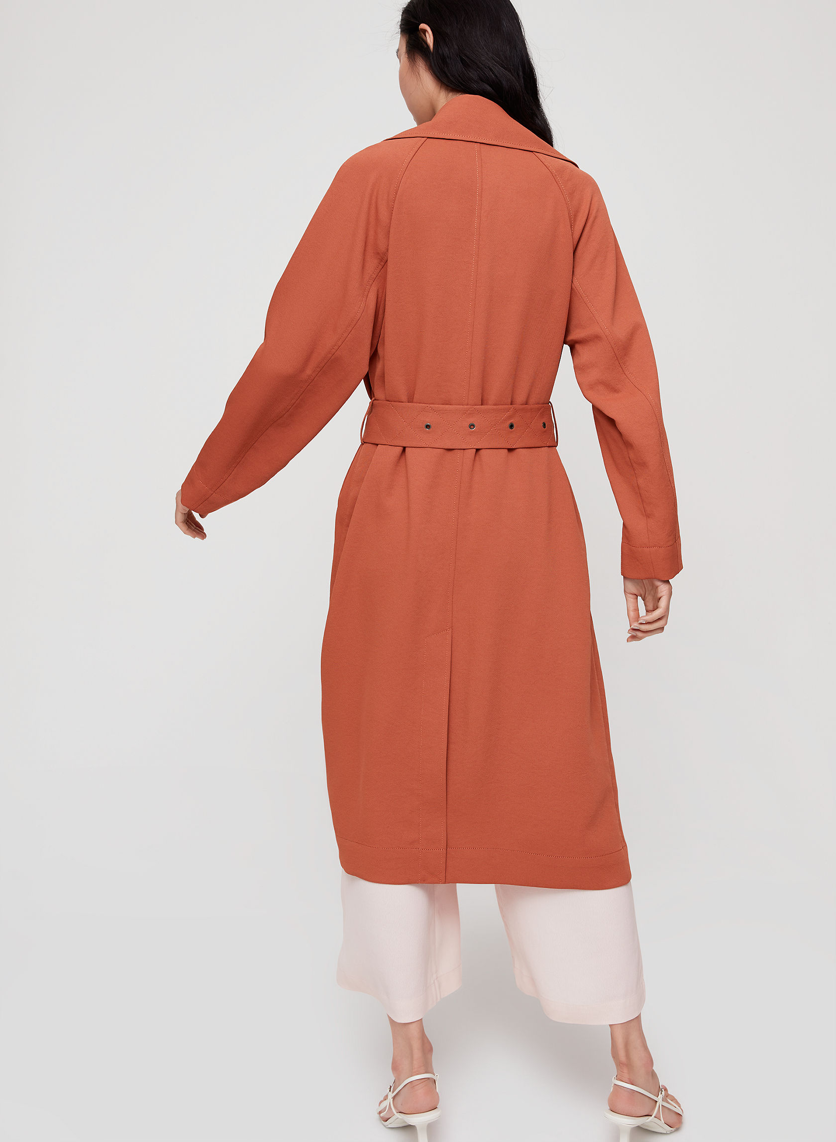 Wilfred PELAT TRENCH COAT Aritzia US