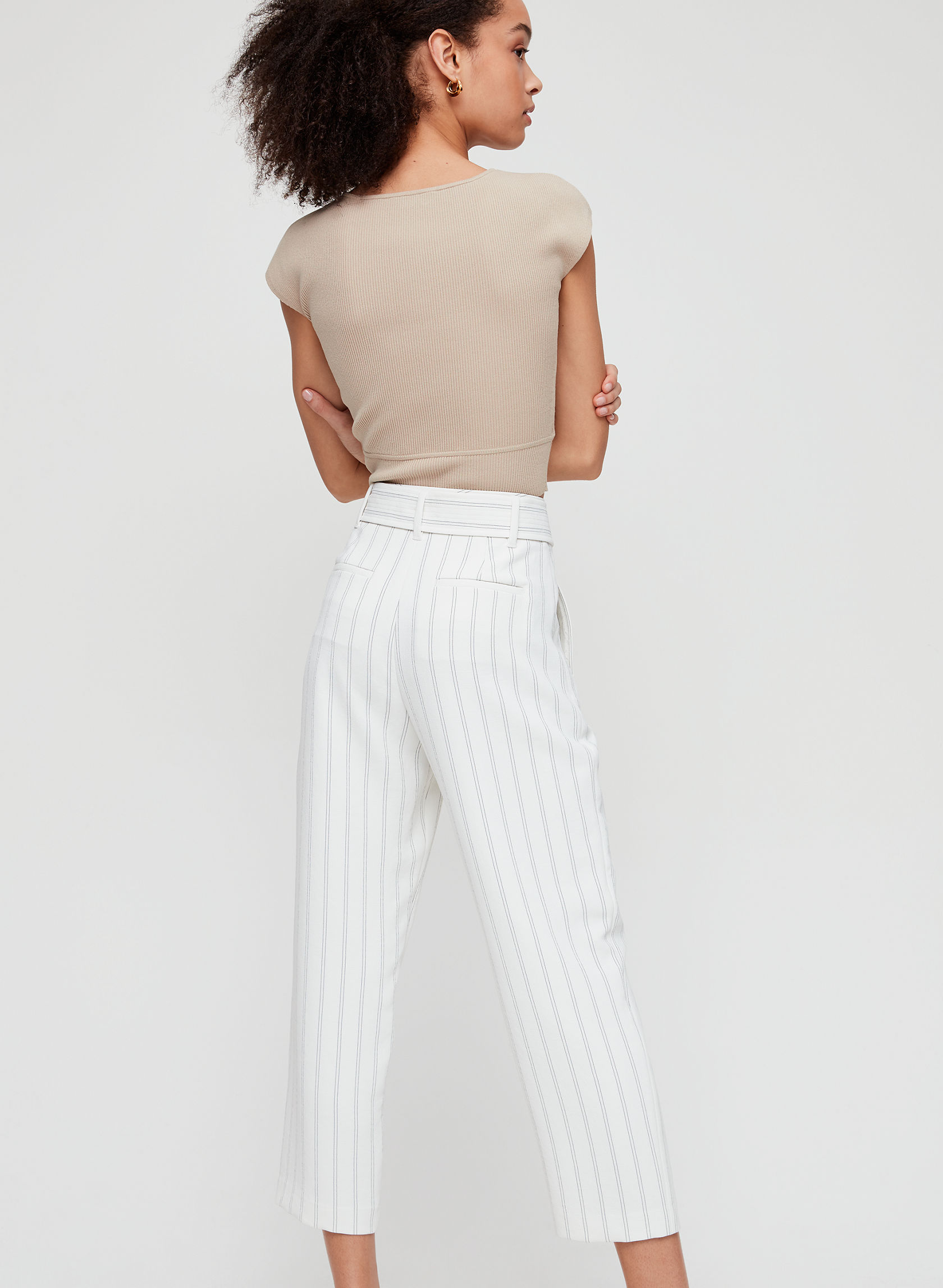 wilfred tie front short