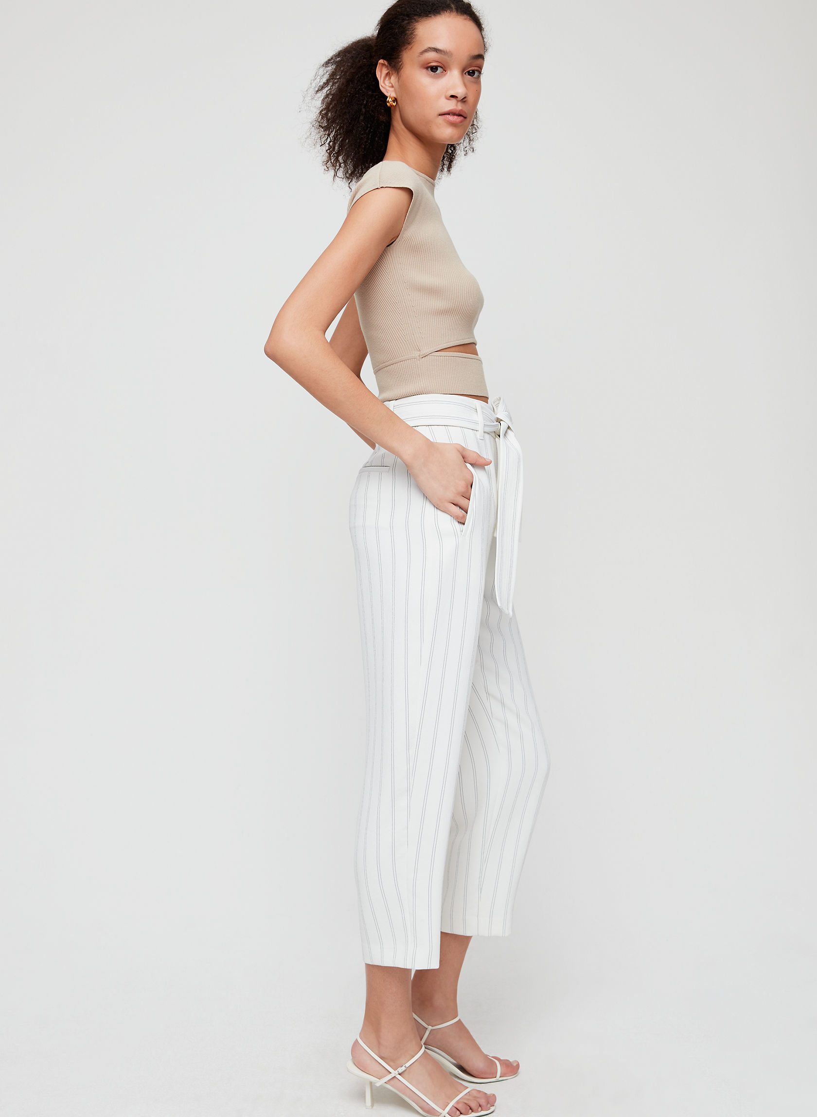 wilfred tie front short