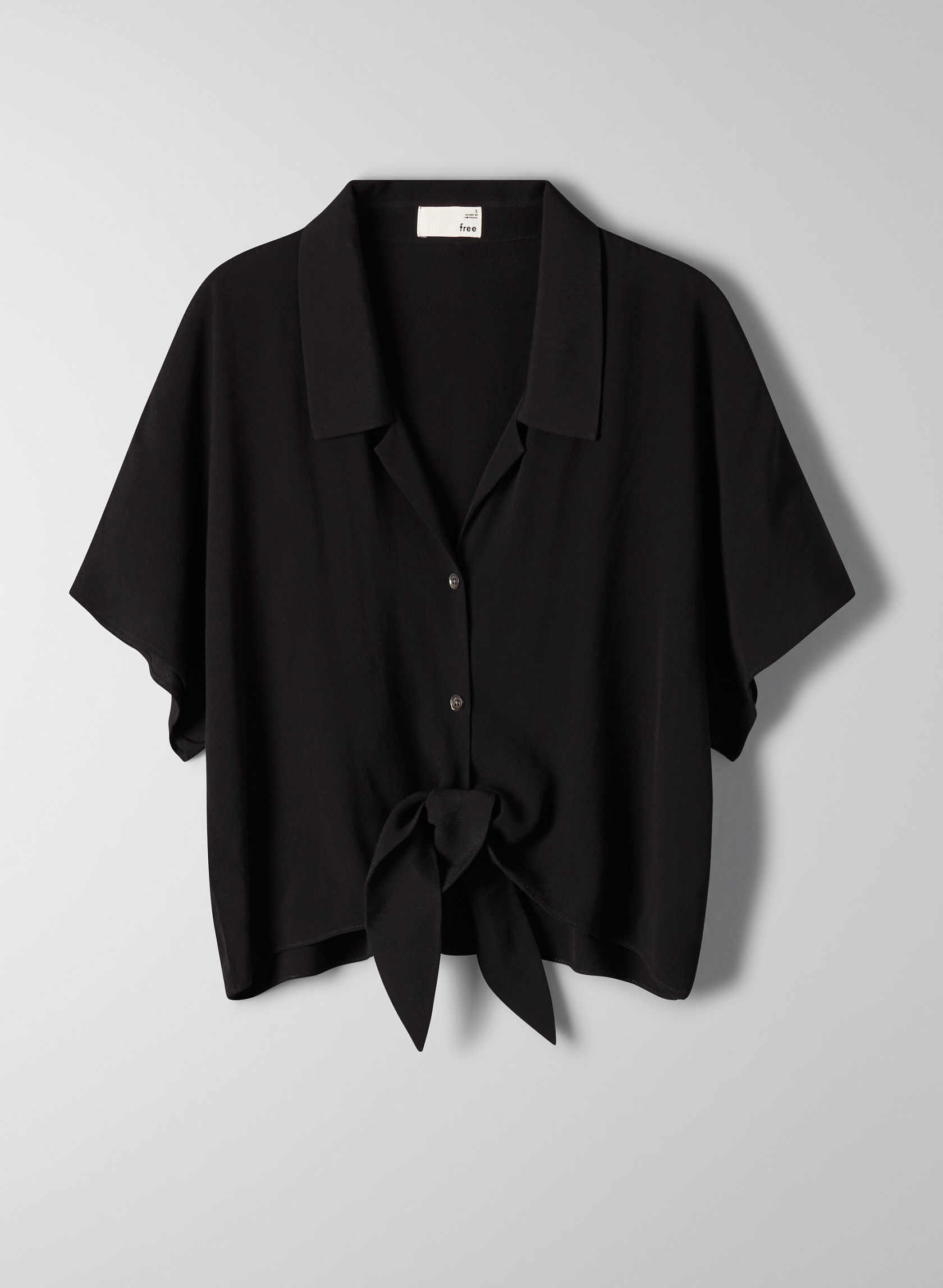 Wilfred Free THE TIE-FRONT BLOUSE | Aritzia CA