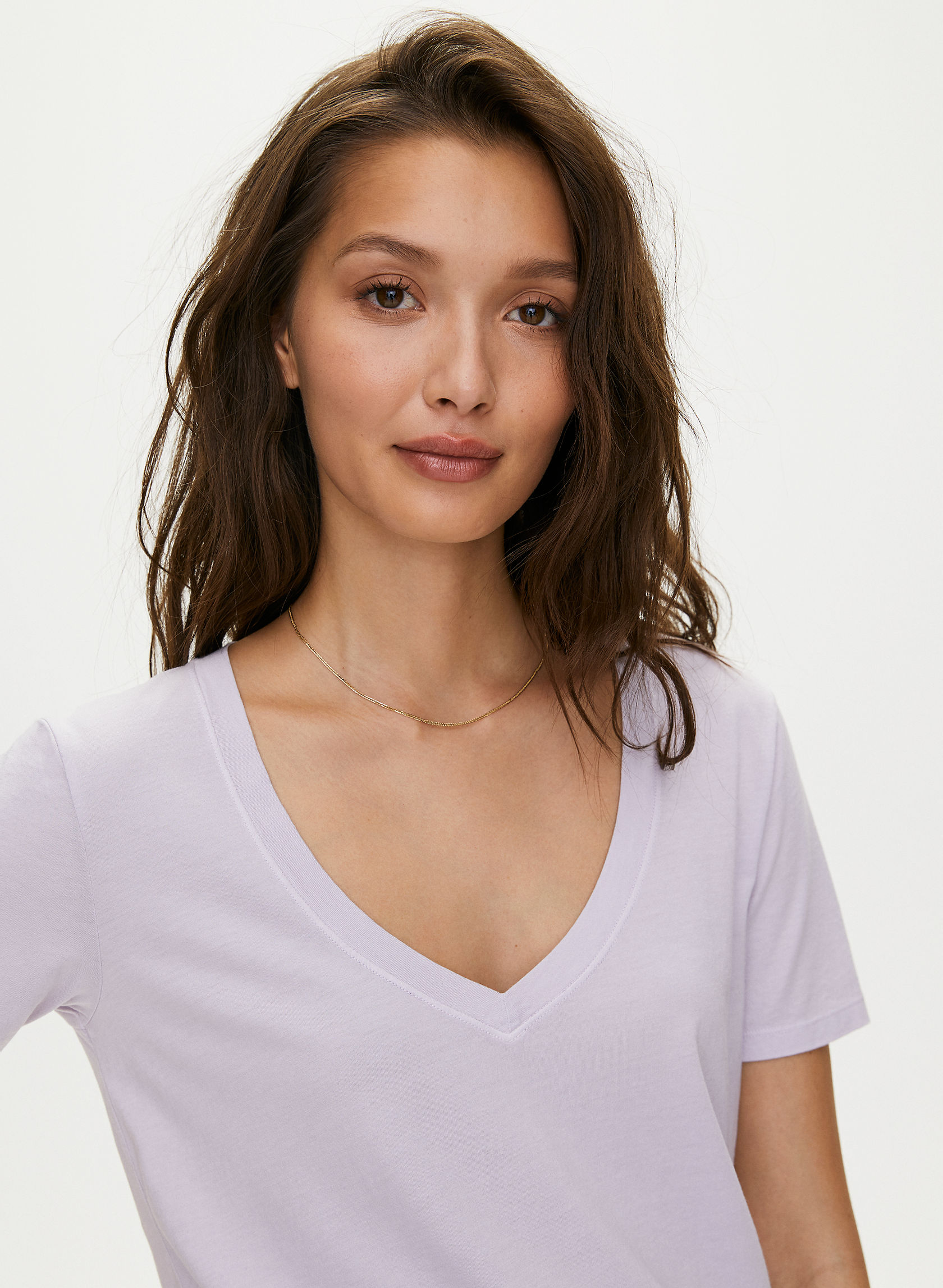 The Group by Babaton FOUNDATION V-NECK | Aritzia CA