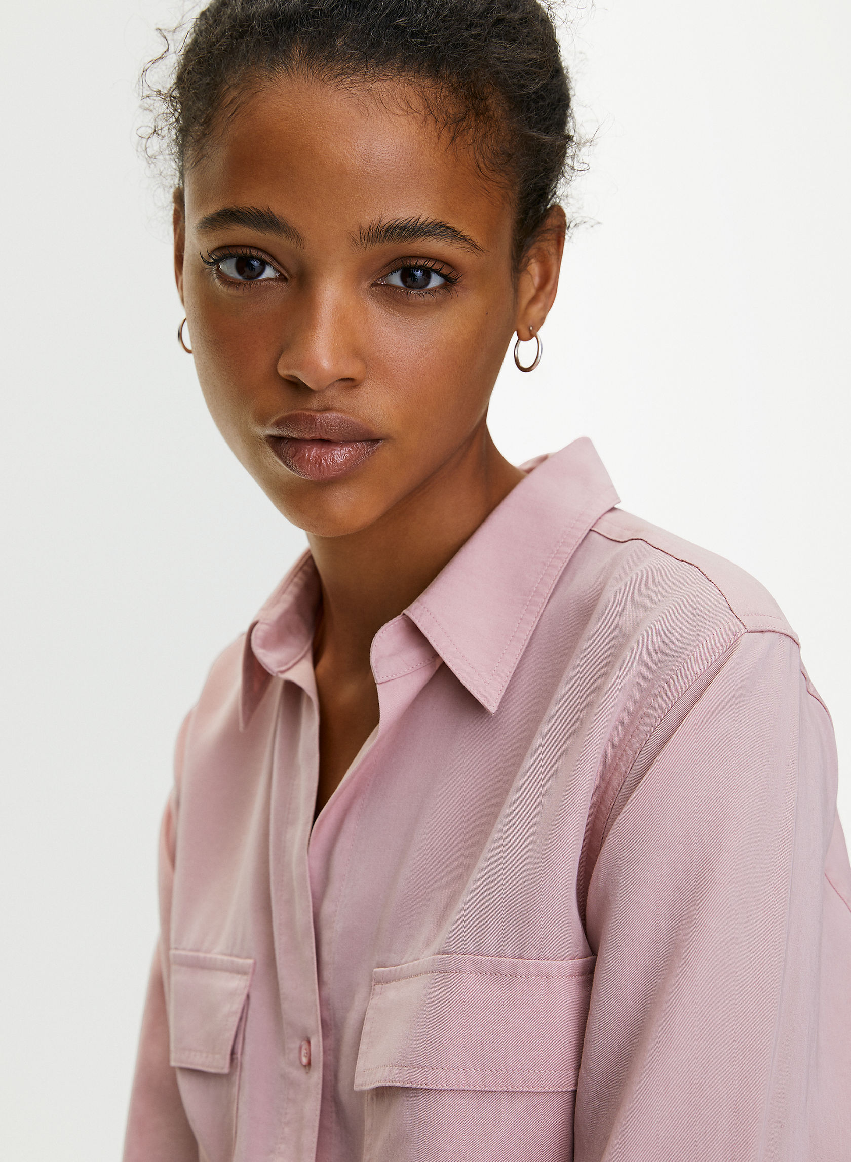 The Group by Babaton UTILITY BUTTONUP DRESS Aritzia US