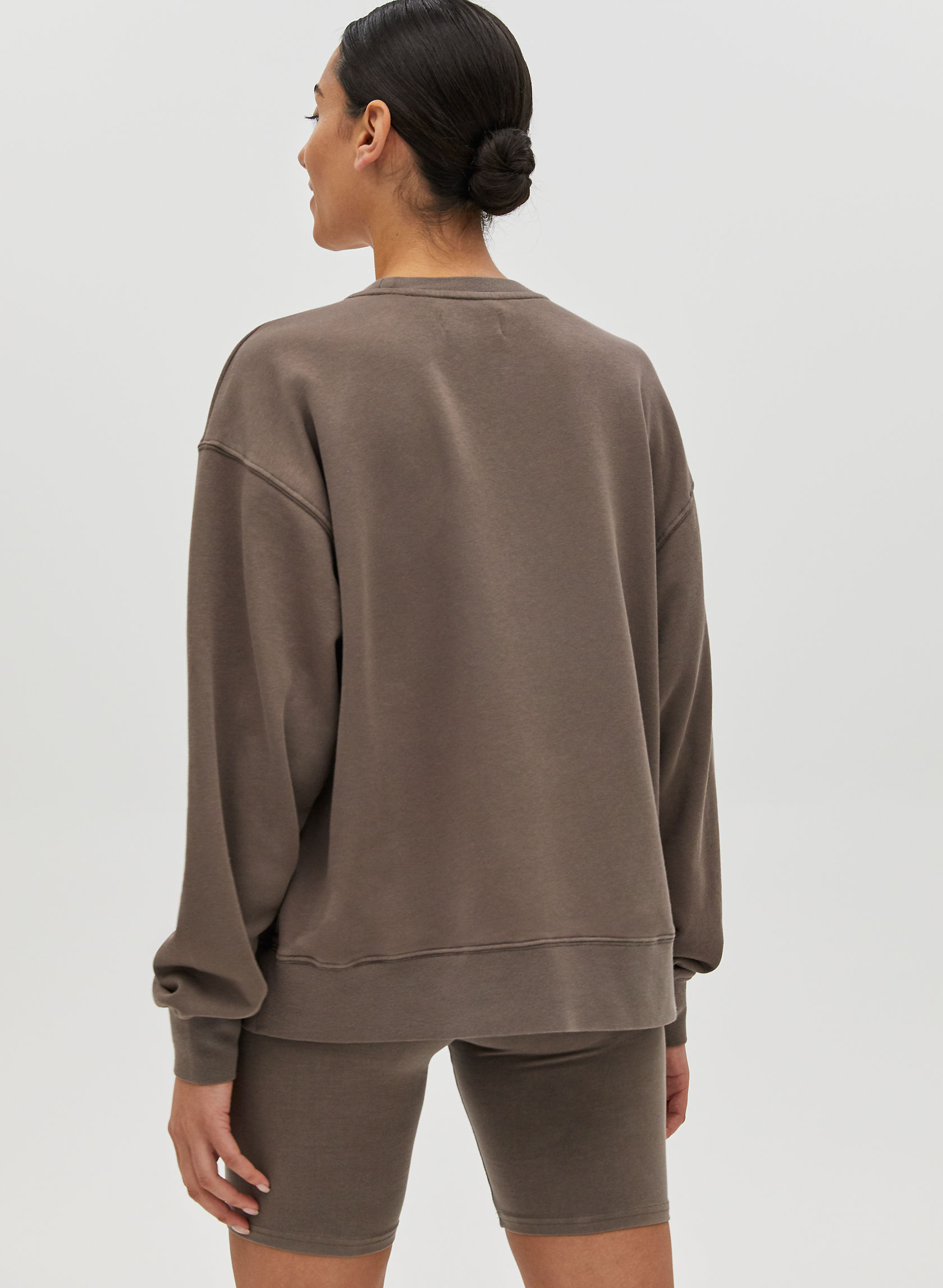 Tna AIRYAF BOYFRIEND CREW SWEATSHIRT Aritzia CA
