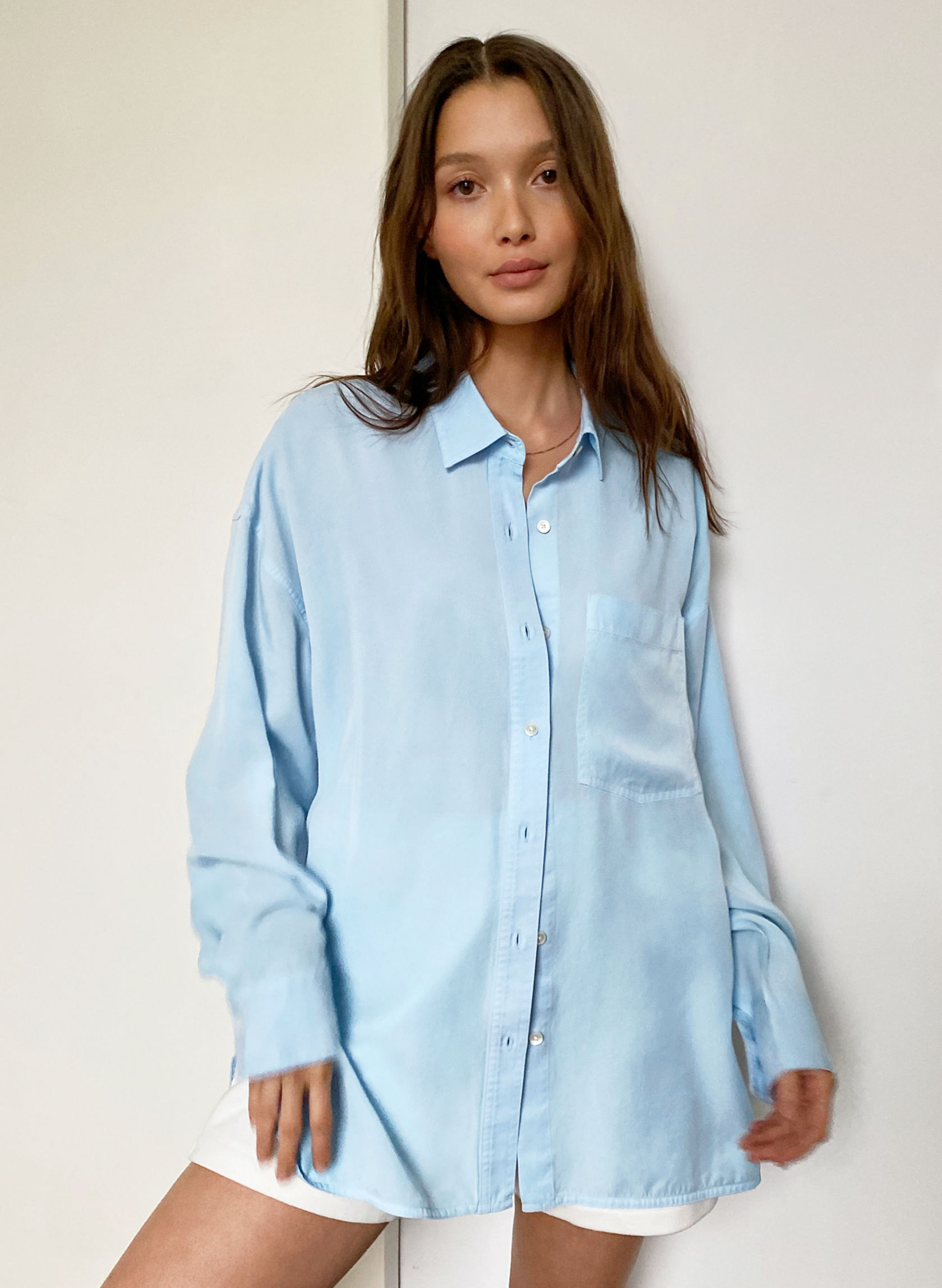 The Group by Babaton LUMSDEN BUTTON-UP | Aritzia US