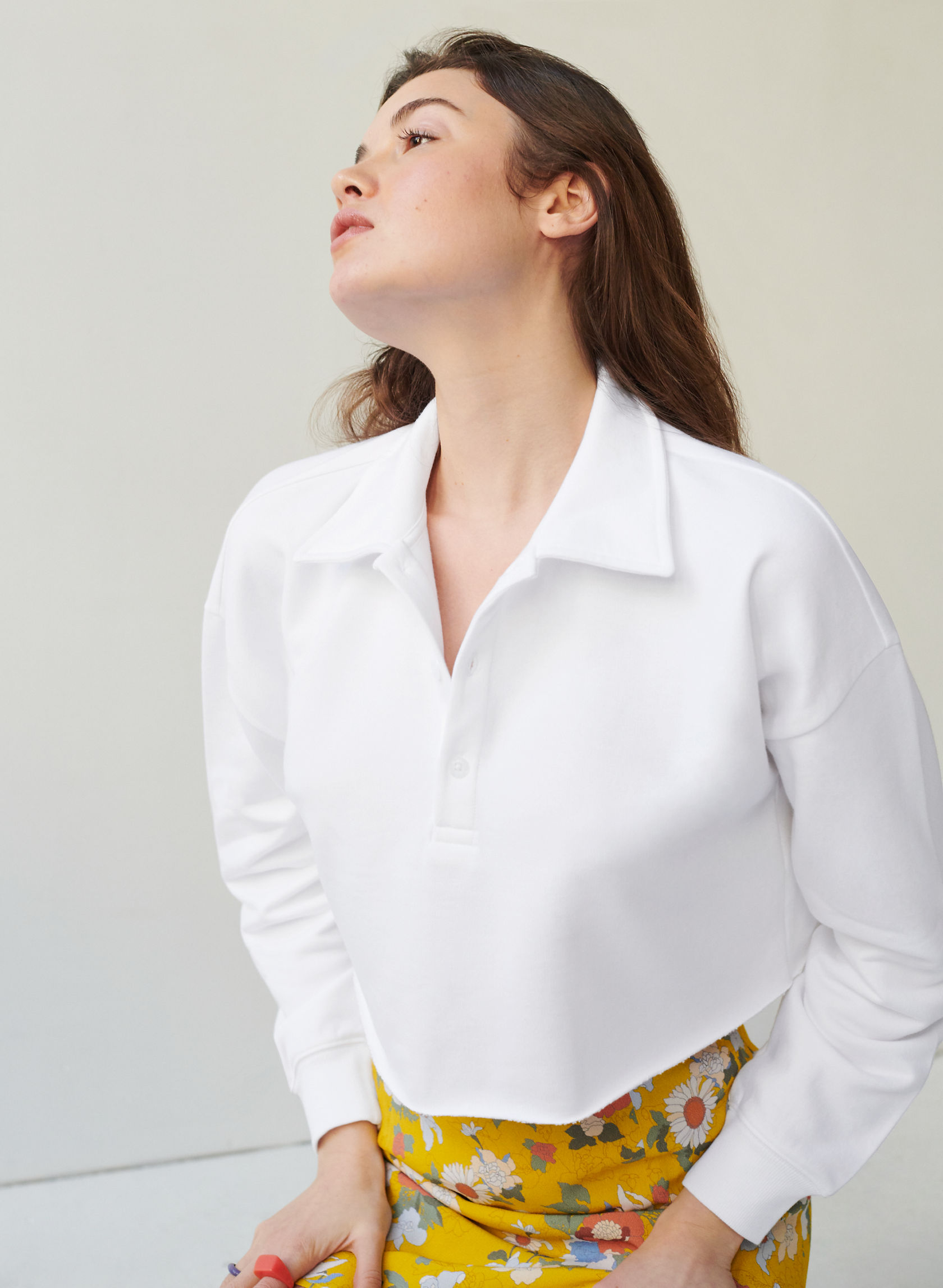 aritzia polo top
