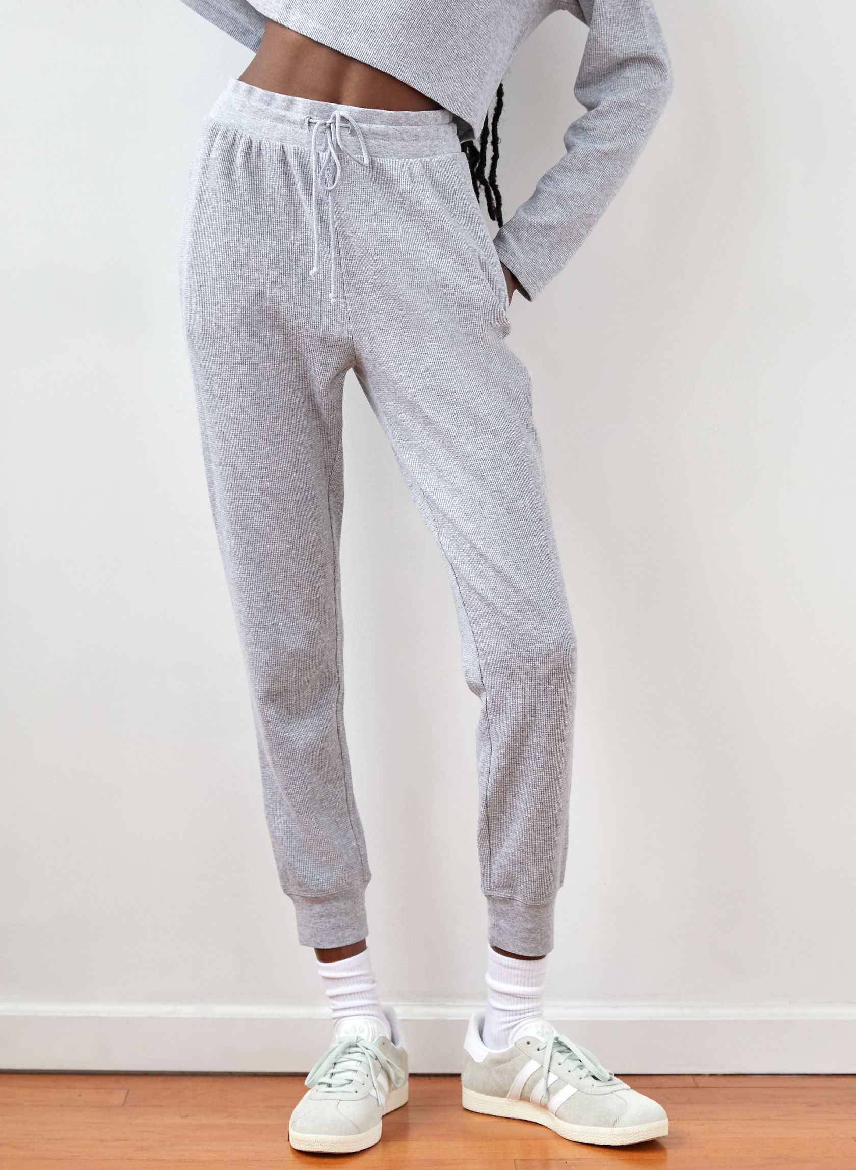 aritzia waffle joggers